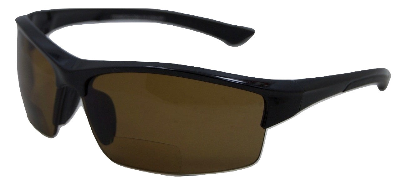 Magnificent Mawi Wrap Polarized Nearly Invisible Line Bifocal Sunglass ...