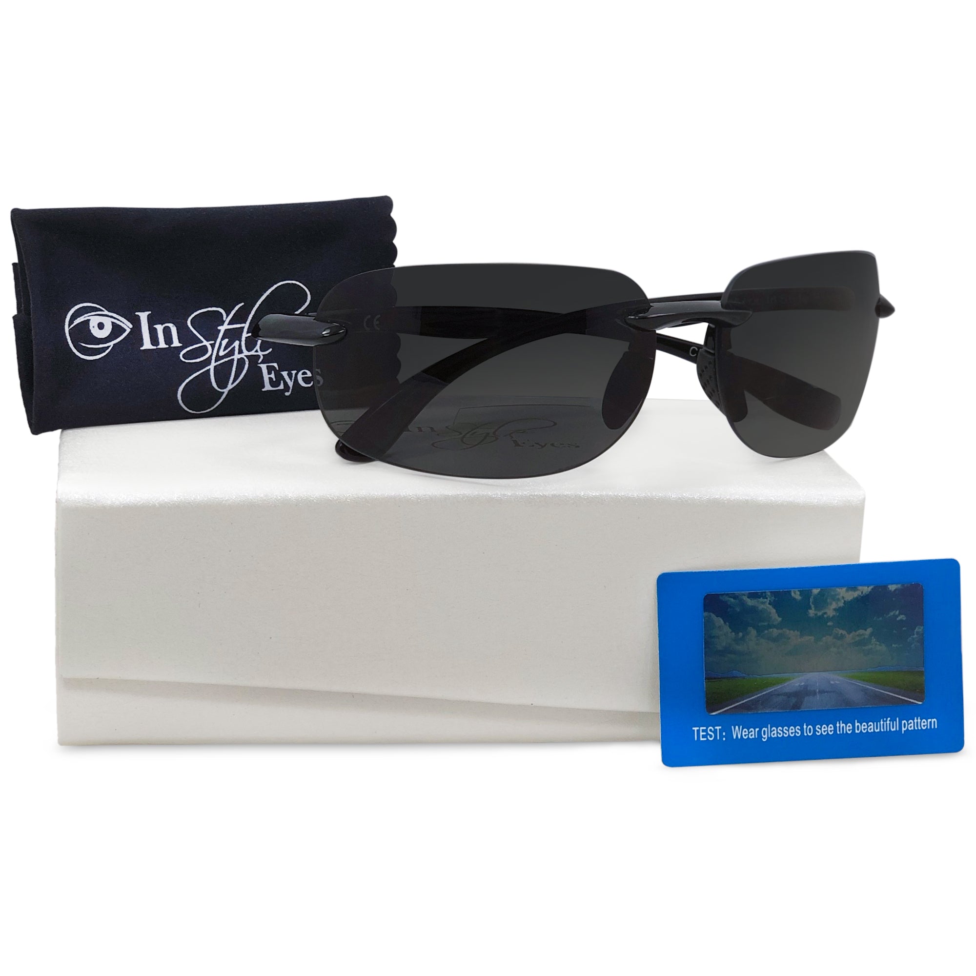 Premium Lovin Maui Wrap Polarized Nearly Invisible Line Bifocal Sungla In Style Eyes 