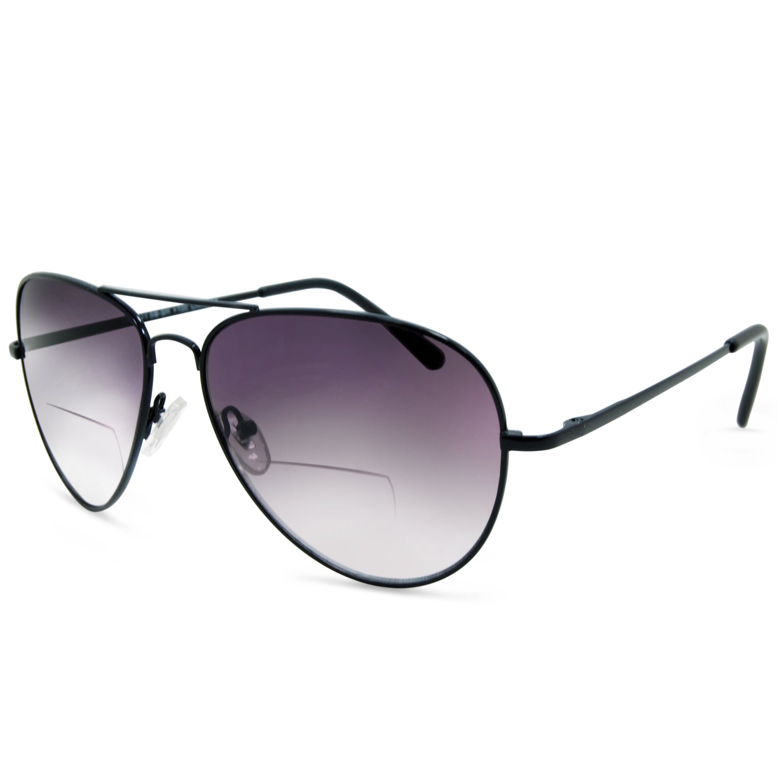 Aviator sunglasses with bifocal lens on sale